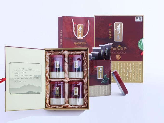 连战品赏茶（吉字）